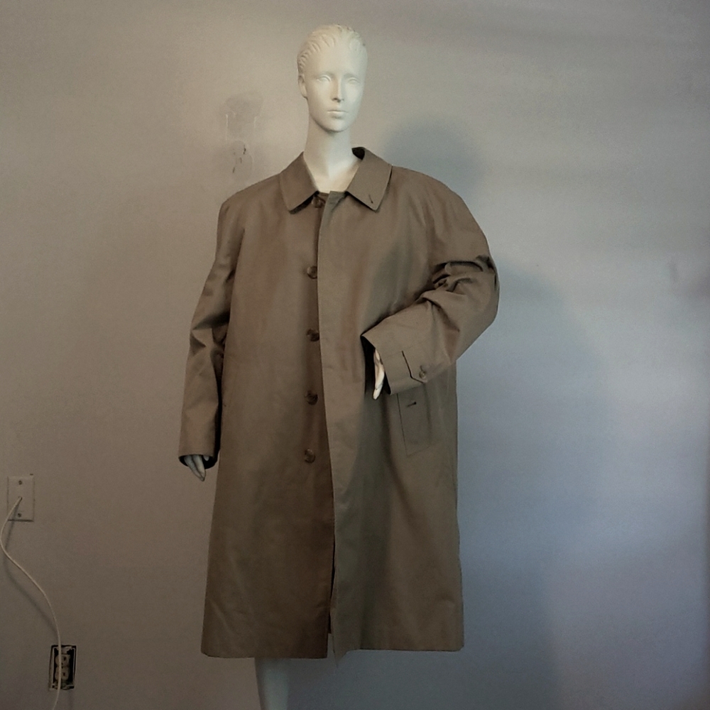 Burberry Khaki 3'4 fully lined Car  Coat